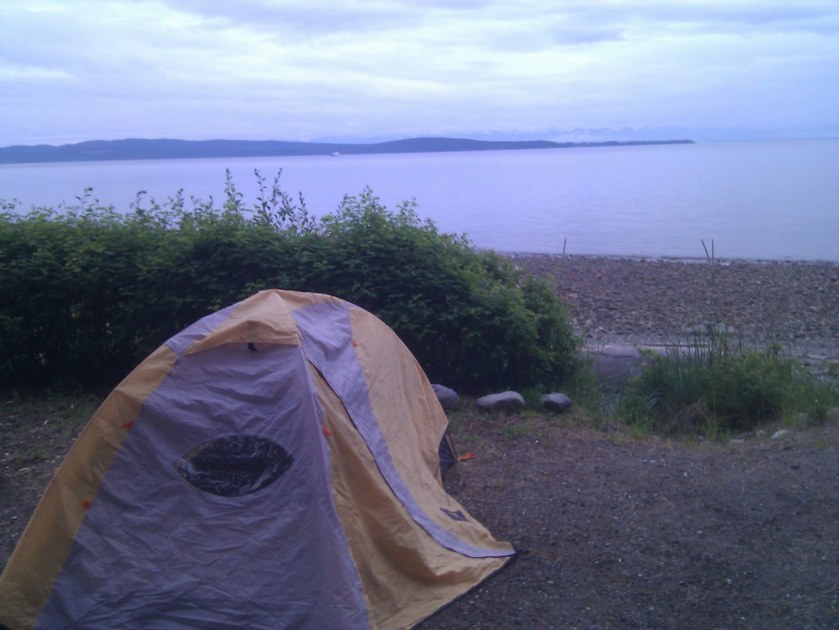 Sunshine Coast Day 2 Camping: Willingdon Beach Municipal Park